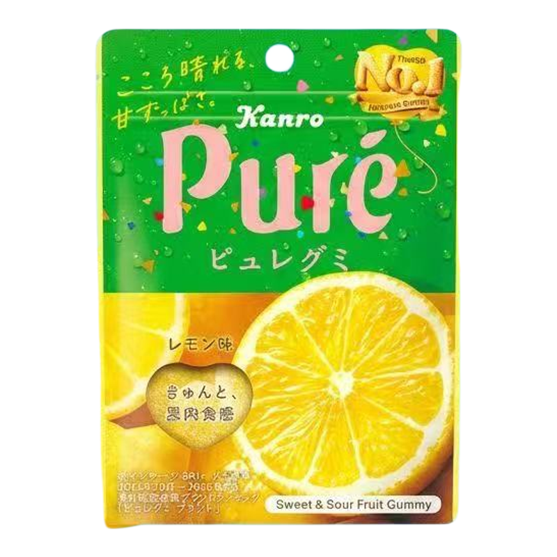 日本进口甘乐pure软糖