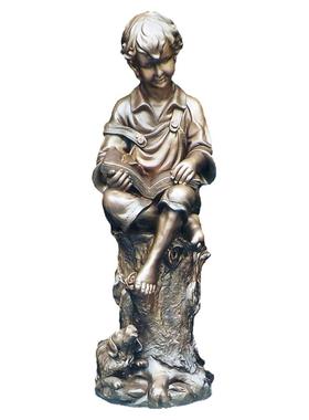 玻璃钢励志欧式庭院草坪摆件直销