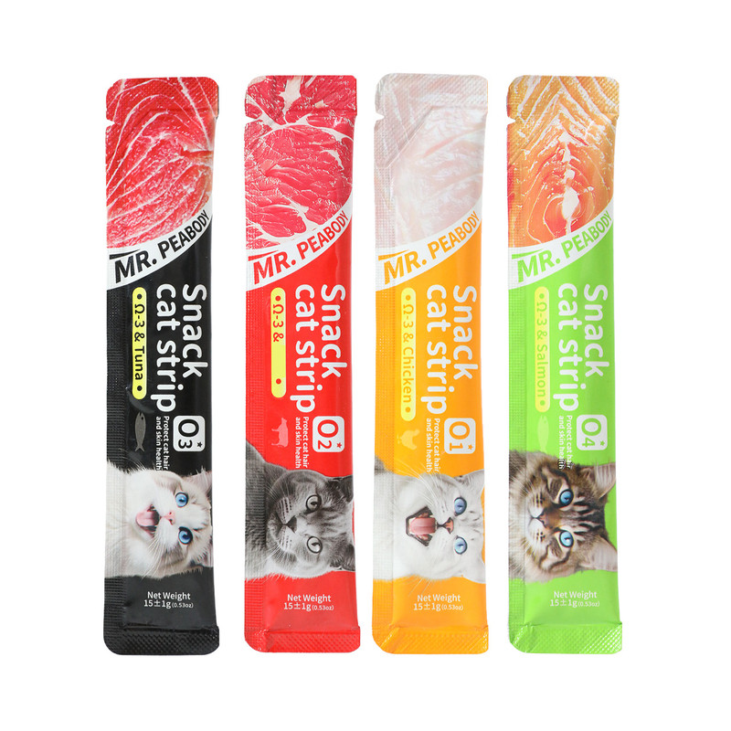 派多格商场店猫咪慕斯猫条出口款