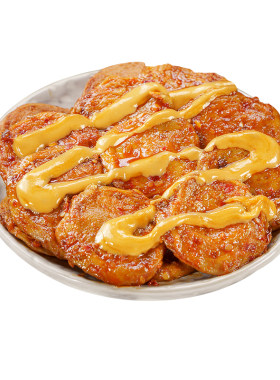 里奈麻酱酱辣烤面筋片怀旧小吃