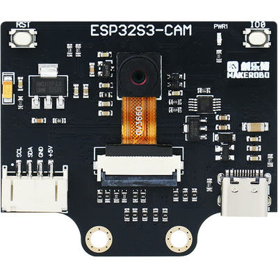 ESP32-S3视觉识别模块 AI智能识别摄像头Wifi图传 IIC/串口传感器