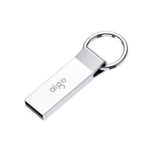 爱国者金属u盘64gb迷你车载大容量定制logo刻字个性创意优盘正品