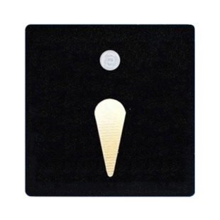 超薄86型人体感应地脚灯楼梯踏步灯地灯台阶走廊过道踢脚灯小夜灯