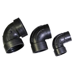 直销螺杆空压机进气软管60弯头导风管80风管无螺纹弯头直头100