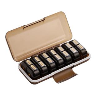 优甲乐药盒药物药品一周七天分装提醒吃药神器装药大容量避光密封