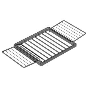 洗衣机抽拉裤架阳台上方隐藏式伸缩滑轨反弹隐形晾衣架折叠置物架