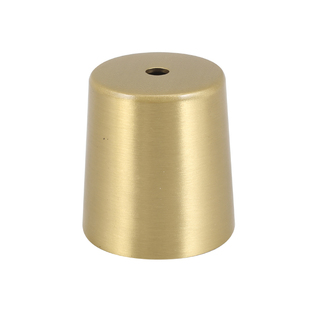 定制新中式纯铜橱柜锥形脚套封底有底桌椅腿套沙发包边铜脚红木mm