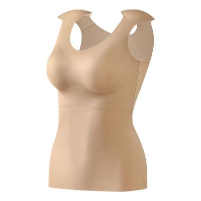 气质直角肩保暖背心！发热抗寒