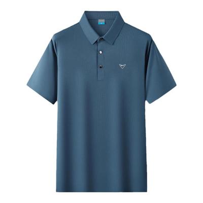 冰丝短袖polo衫男加肥加大码