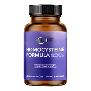 美国厉孚Liife降同型半胱氨酸甲基活性叶酸复合维生素b6b12中老年