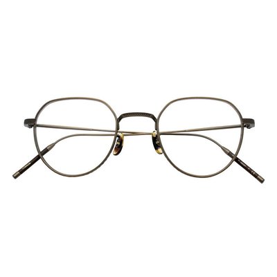 奥利佛男女圆框纯钛文青眼镜架