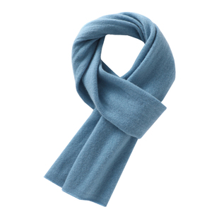 秋冬季新款 山羊绒软糯 - 7针薄款Cashmere围巾（可亲子/情侣）