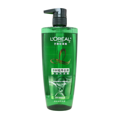 欧莱雅茶树控油去屑洗发水