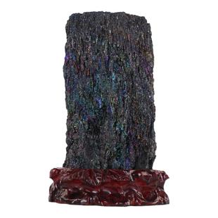 七彩矿石摆件火山岩原石奇石矿物晶体标本室内客厅办公室观赏石头