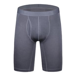 诺卡登抑菌长款男士运动内裤男加长防磨裆平角裤跑步速干长腿短裤