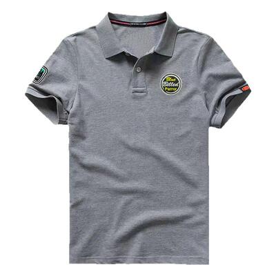 夏季翻领POLO纯棉短袖T恤上衣