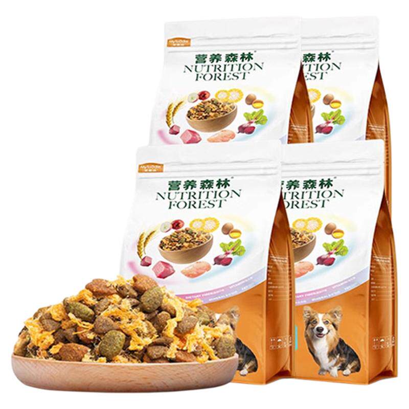 麦富迪营养森林肉松狗粮10kg