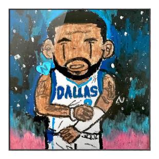 凯里欧文周边装饰画篮球NBA球星独行侠卧室宿舍挂画摆画海报壁画