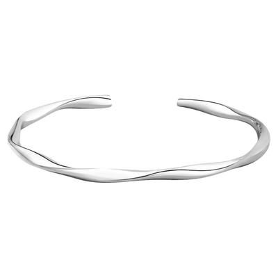 【9999纯银】莫比乌斯手镯开口款