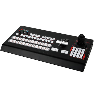 天创恒达TC-UV12 USB切换键盘tally导播VMIX LIVESP软件ptz云台