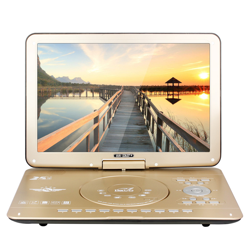 SAST/先科影碟机移动dvd播放器儿童高清家用老人便携式CD光盘vcd