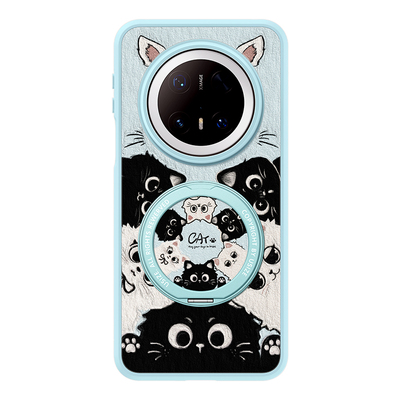 适用华为mate80pro手机壳带支架