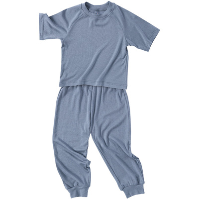 安睡衣羊毛天丝混纺家居服童装