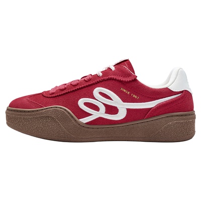 Kappa情人结新年红色鞋子