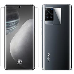 适用vivox60pro钢化水凝膜x60手机膜por+全屏曲屏版十曲面保护适用vivo防摔vivix全包viovx全包边vovox高清0
