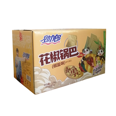 河南劲力郎花椒锅巴椒盐味称重
