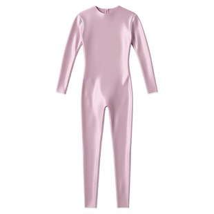 塑身衣连衣裤薄款夏季光泽丝滑吊带全包性感内衣男女通用连体衣