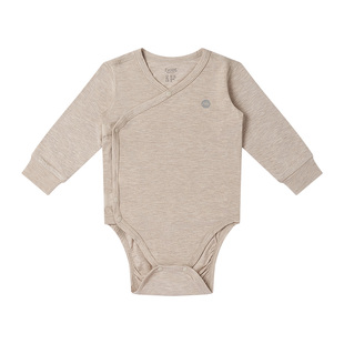 Nest Designs婴儿长袖包屁衣新生儿宝宝竹纤维连体衣爬服哈衣秋冬