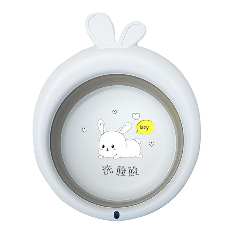 飞梦伊婴儿折叠脸盆新生宝宝