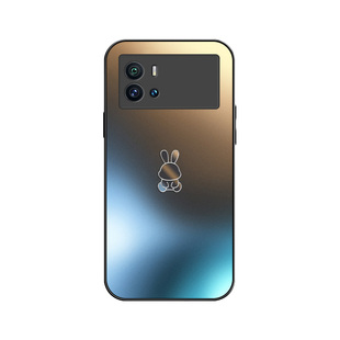 适用iqoo9手机壳新款磨砂玻璃高端vivo爱酷iqoo9pro全包镜头防摔外壳男女高级感简约情侣个性可爱超薄保护套