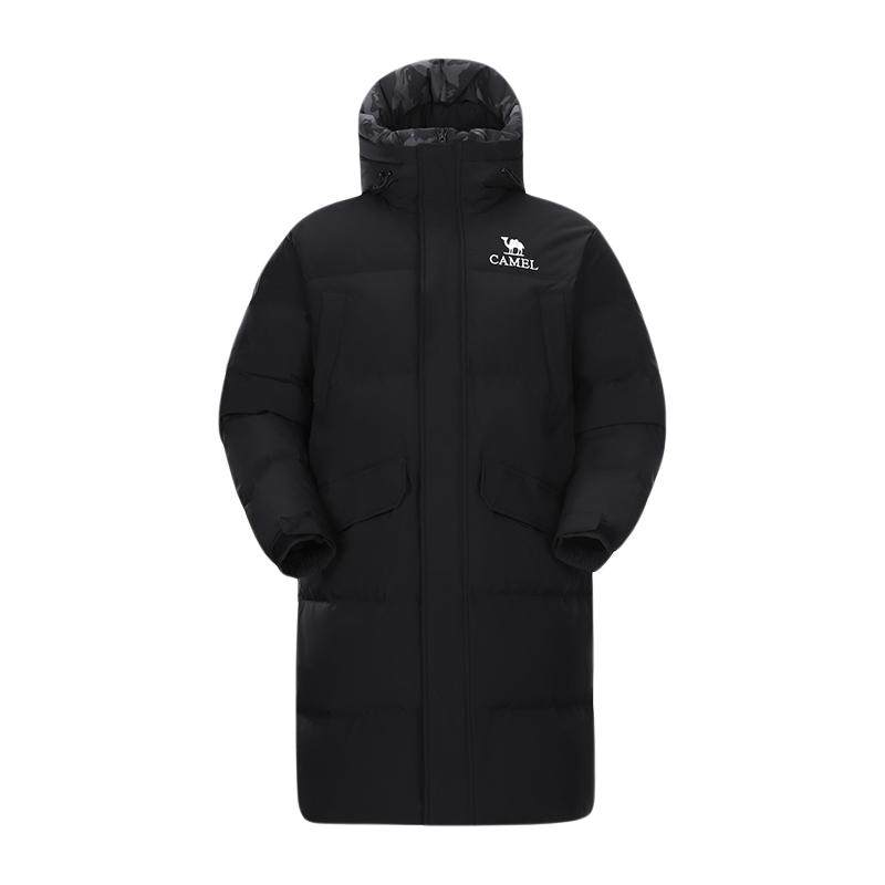 【雪境】骆驼男装羽绒服外套冬季新款情侣热反射拒水中长款面包服