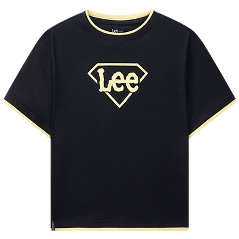 leekids中大童纯棉短袖T恤