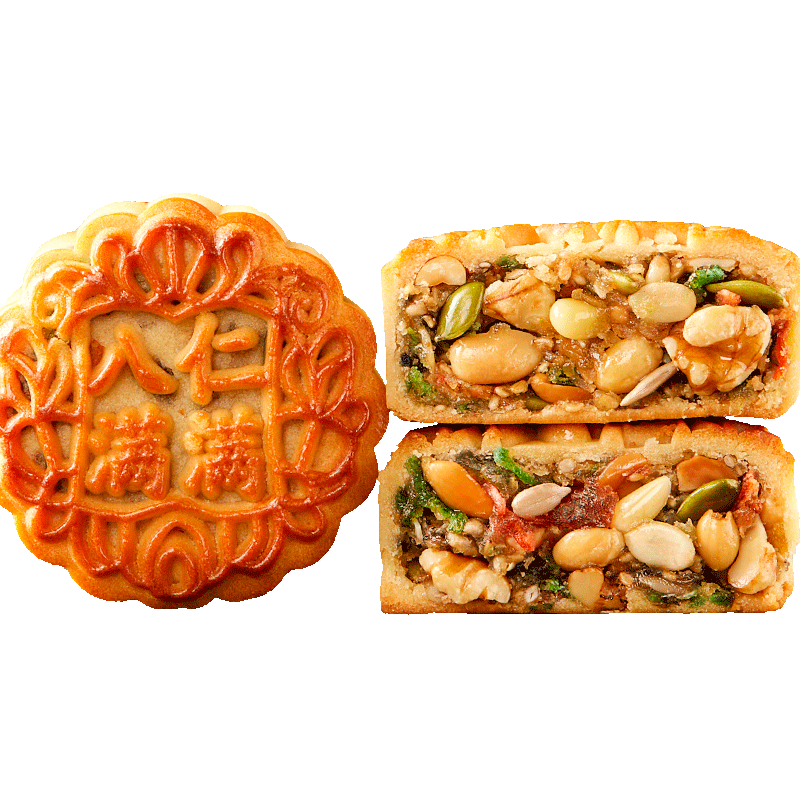 日月坊八珍低糖五仁月饼