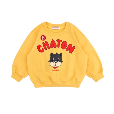 BEBEDEPINO查顿猫长袖卫衣