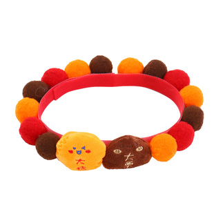 宠物狗狗围脖新年过年可爱喜庆装饰猫小型犬柯基柴犬泰迪饰品项圈