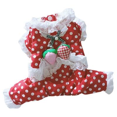 洛迪家宠物服装狗狗加厚比熊博美