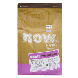 土猫宠物 美国进口NOW天然无谷鲜肉幼成老猫粮8磅干粮营养粮