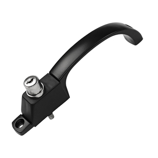 金刚网纱窗带锁执手防盗纱窗户锁扣纱门纱窗把手带钥匙拉手锁配件