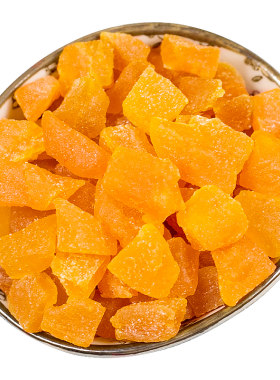 果脯黄桃丁烘焙面包专用馅料果干
