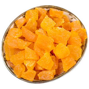 果脯黄桃丁碎粒桃子白桃干桃肉干烘焙面包月饼馅料水果干商用桃脯