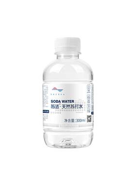 新款苏适苏打水300ml天然无糖