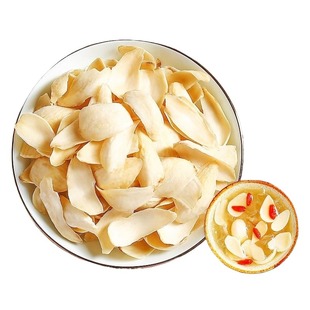 正宗湖南特产龙牙百合正品官方旗舰店中药材特级百合干片食用无硫