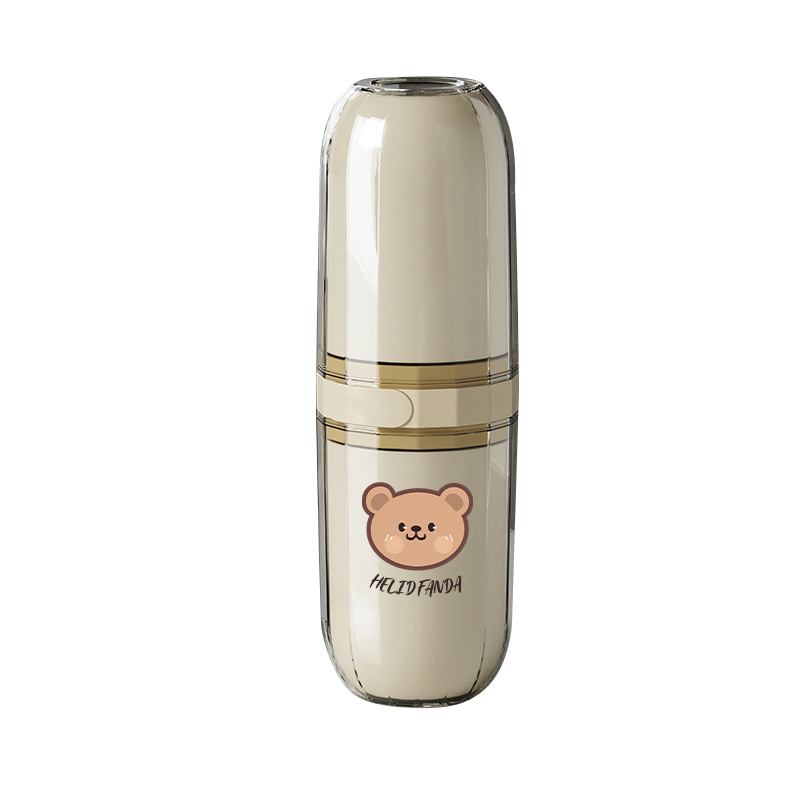 MOLALUNA轻奢透明便携牙刷杯
