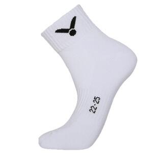 VICTOR胜利羽毛球袜毛巾底加厚男女款透气吸汗棉跑步袜子篮球袜短