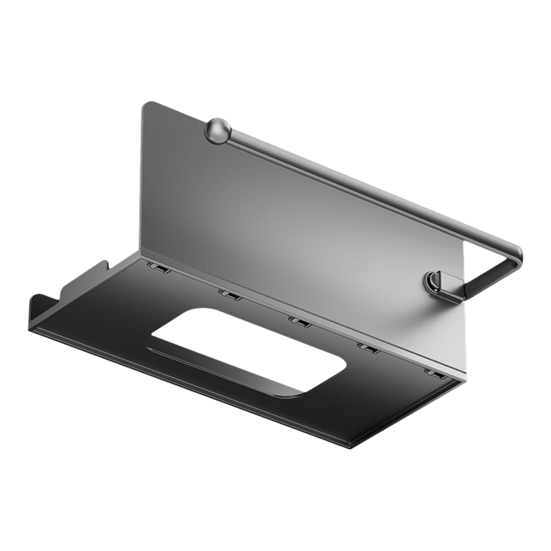 厨房纸巾架橱柜下挂架吊柜抽纸湿巾收纳盒家用保鲜膜多功能置物架