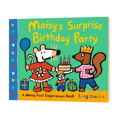 英文原版 Maisy's Surprise Birthday Party 小鼠波波的惊喜生日派对 儿童英语启蒙认知平装绘本 英文版 进口英语原版书籍